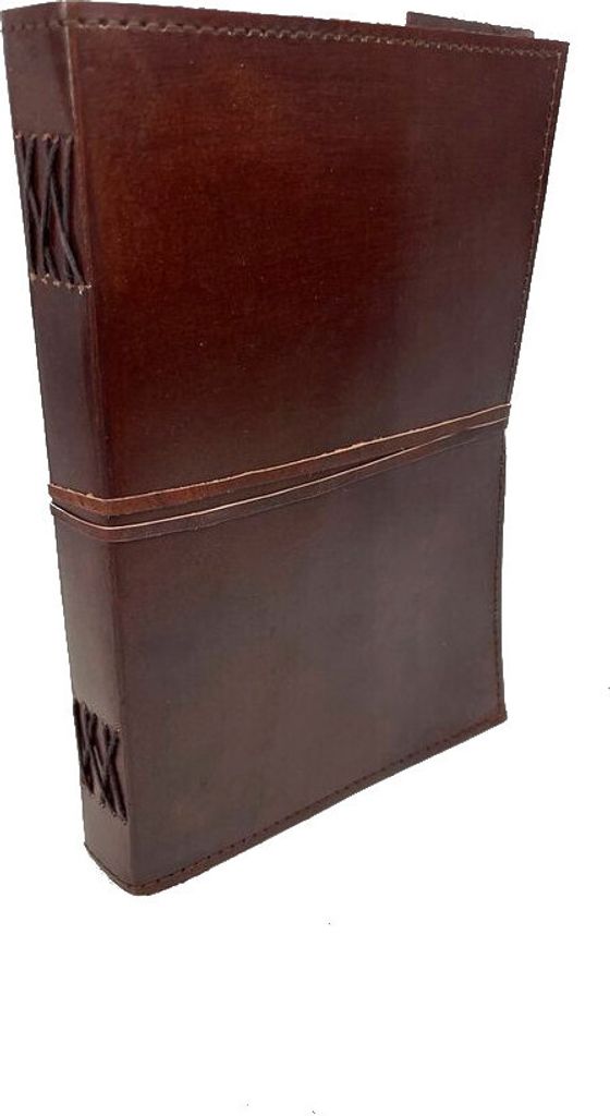 ROOGU Indien Klassik [L] * Notiz Skizzen Lederbuch Vintage Produktbild 