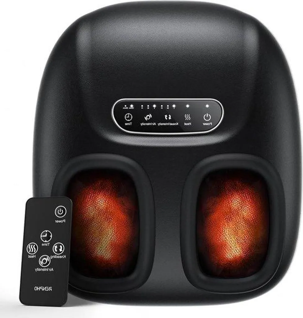 Masseur de pieds électrique chauffant 3D avec compression Mode Zen-800