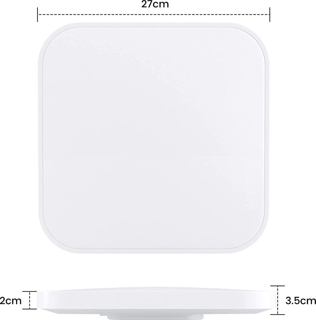 ZMH LED stropné svietidlo ploché - 19 W kúpeľňové svietidlo Obrázok produktu 5
