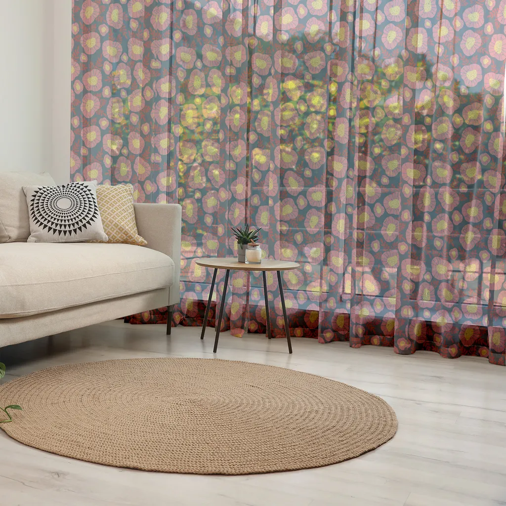Grande tenture murale décorative en satin soyeux pour salon et chambre - 3