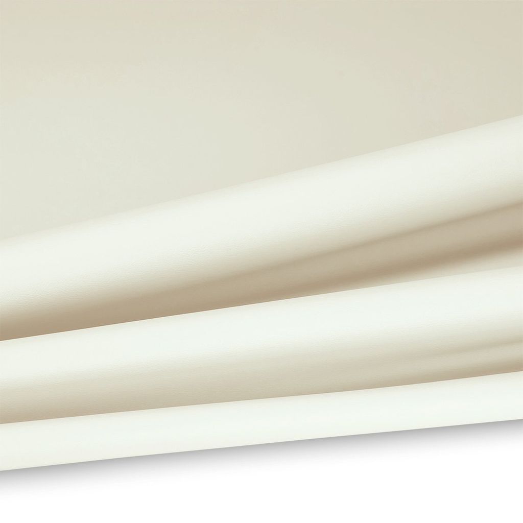 Auto Kunstleder PVC 710 g/m² DIN 75200 Breite 140cm Cremeweiß RAL 8001 Meterware