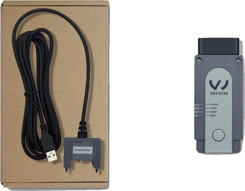 Boîtier VAG 6154 synchro WIFI et USB compatible protocoles UDS