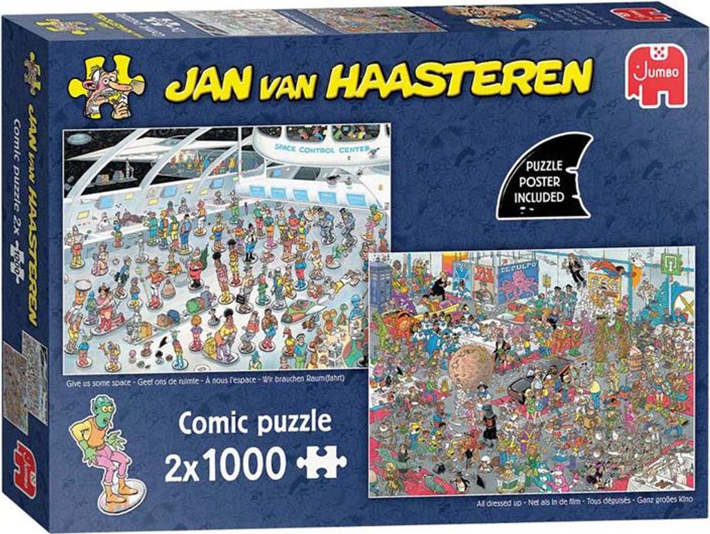 Jan van Hasteren - Puzzle de 2 000 pièces Image du produit 