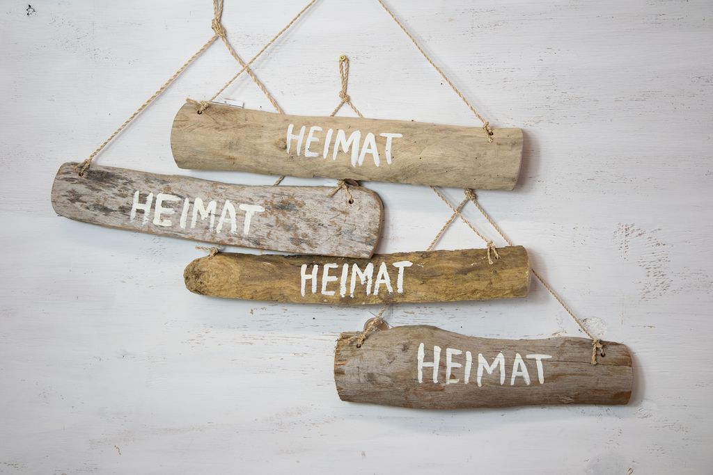 Türschild Heimat Holz Maritim Landhausstil