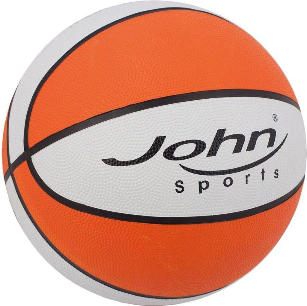 John, partita di pallacanestro, Ø 26 cm, arancione Immagine del prodotto 