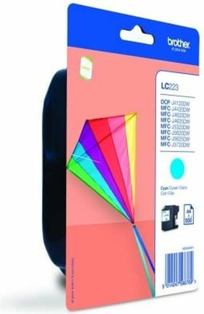 Brother LC223CBP - Cyan - original - Blisterverpackung - Produktbild 