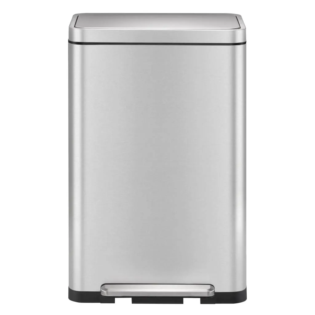 Fini les Traces et les Odeurs avec la Poubelle 30L EKO X-Cube en Inox
