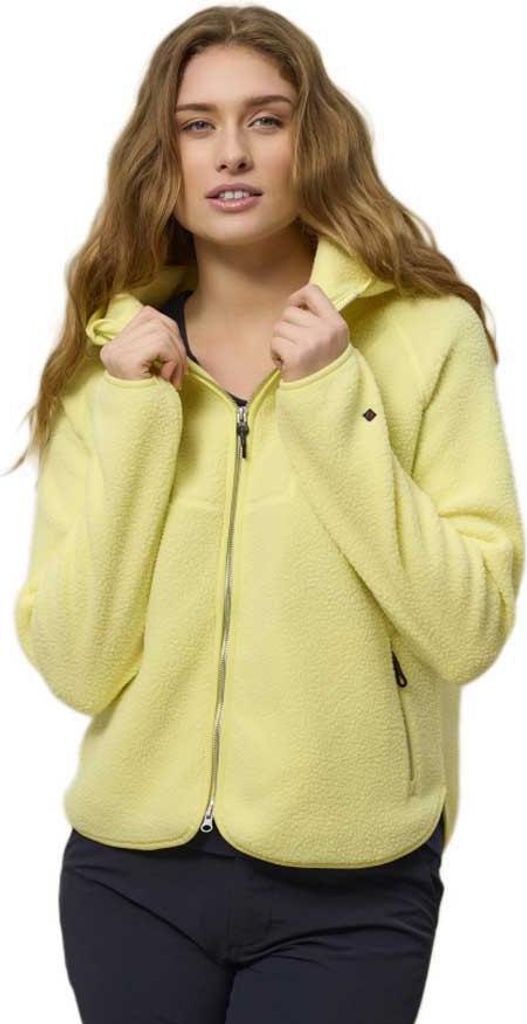 Redgreen Sisse Pile Fleece Mit Durchgehendem Reißverschluss Gelb XL Frau Gelb XL