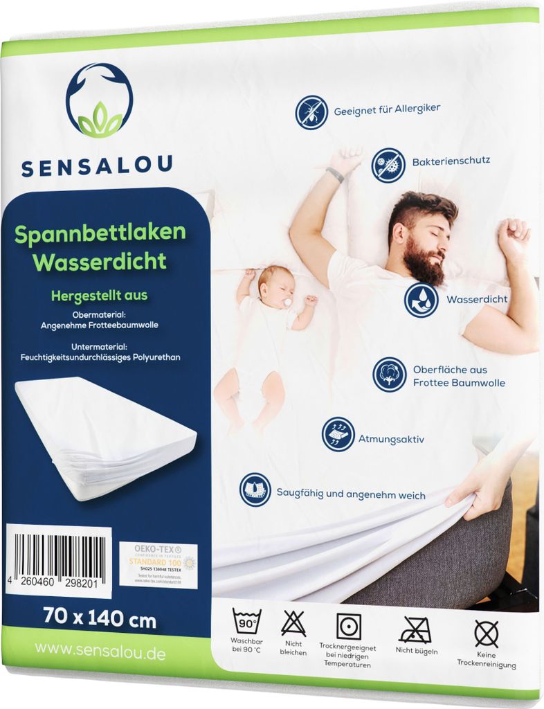 Sensalou prześcieradło dla osób z nietrzymaniem moczu Zdjęcie produktu 