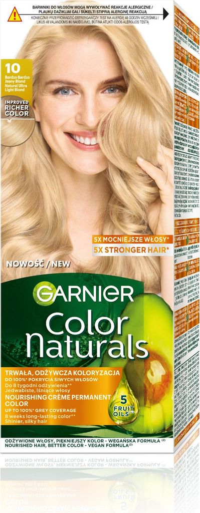 GAR COLOR N Farbstoff Nr. 10 B.B. Hellblond &