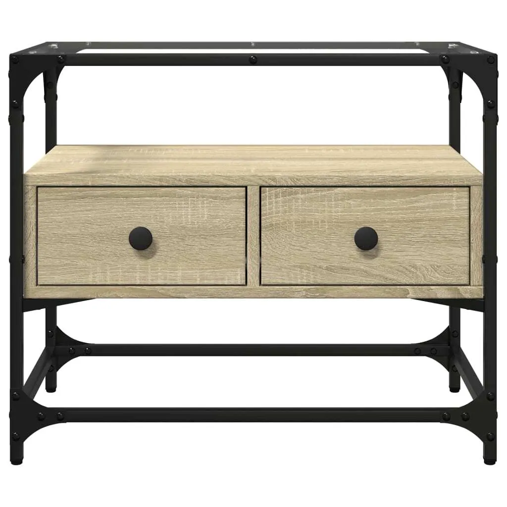 Mobiletto Porta TV 60x35x51 Rovere Sonoma | Robusto e Pratico - 5