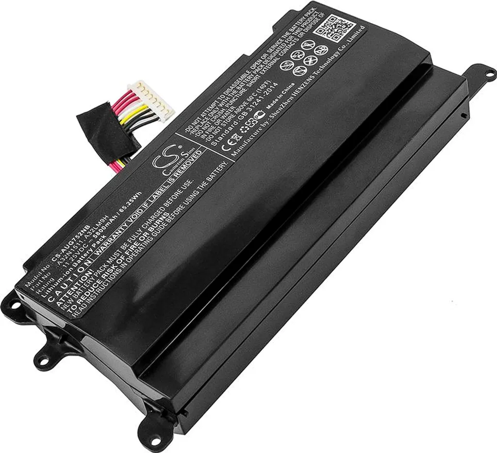 Batterie de Secours pour Asus G752VL G752V Idéale Travail et Gaming