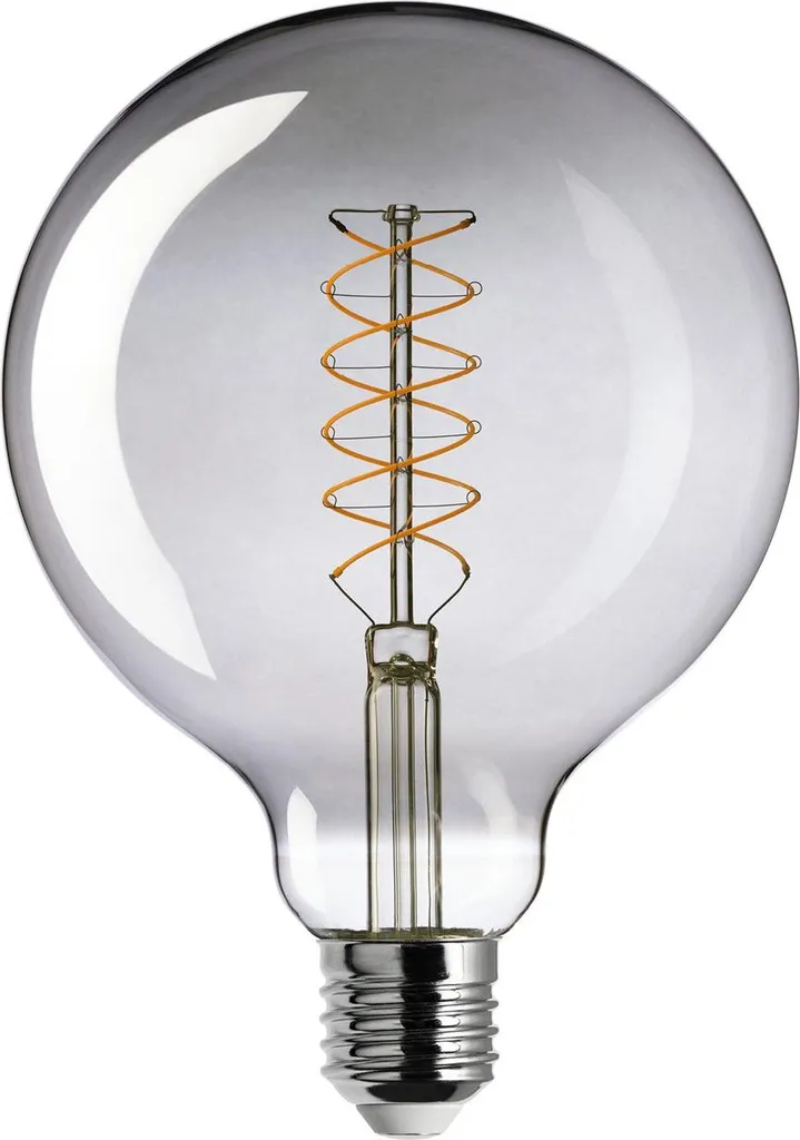 Ampoule G125 Dimmable 1800K Effet Fumé E27 4,8W BeBulbs Smoky D04