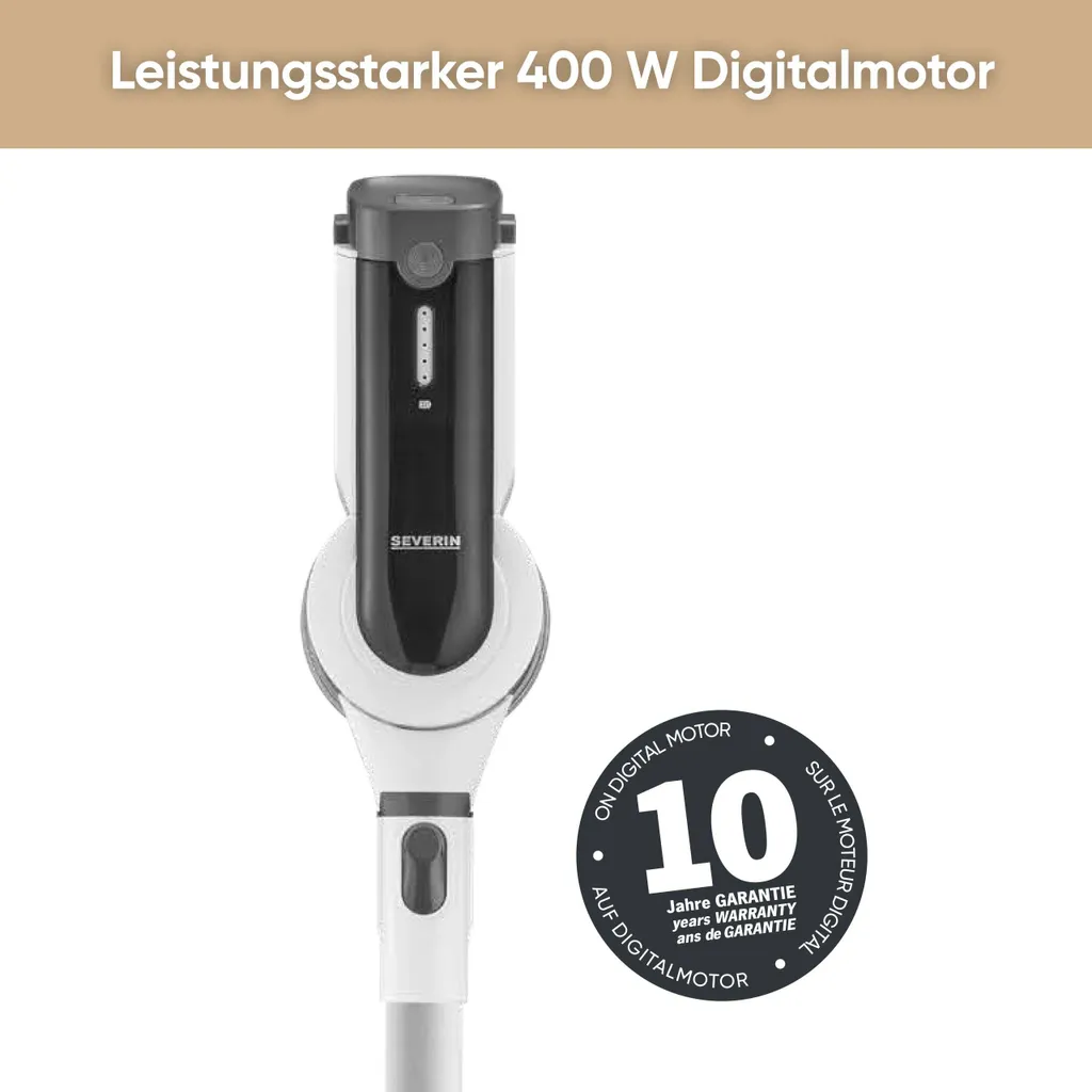 Aspirateur à main SEVERIN HV 7166 blanc : fini la poussière difficile - 39