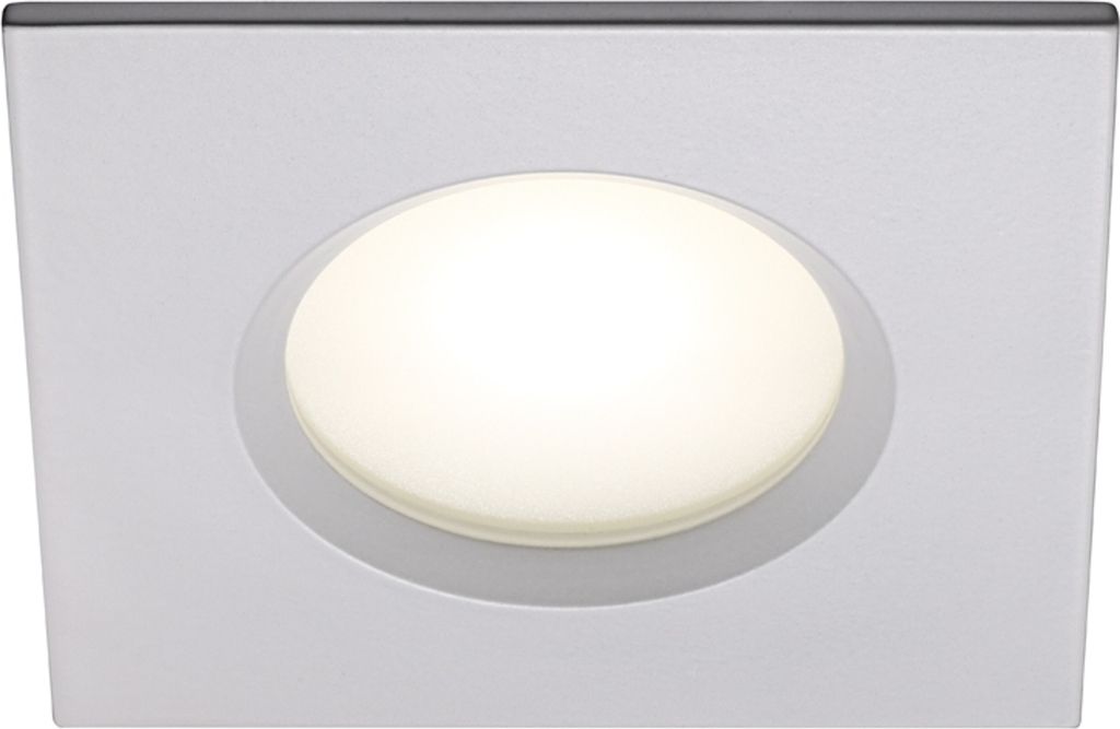 Nordlux CLARKSON LED Einbauleuchte Weiss 3er-Pack 3x4,8W 2700K warmweiss eckig
