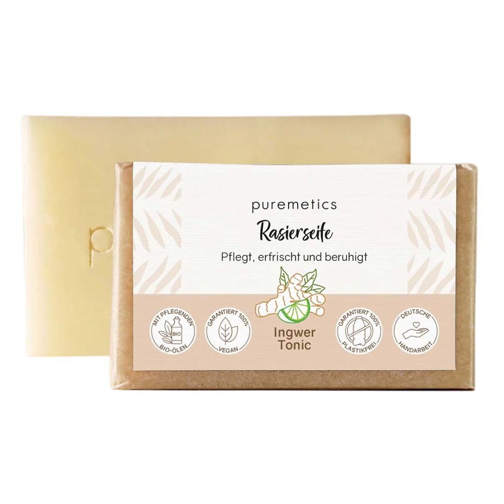 Rasierseife - Ingwer-Tonic 75g
