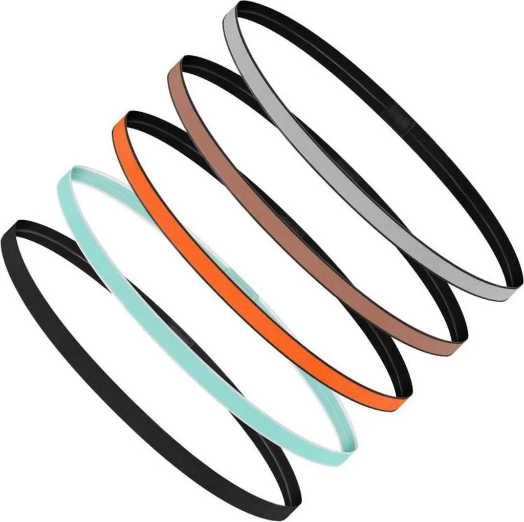 Bandeaux sportifs 5 pièces élastiques et antidérapants pour le fitness
