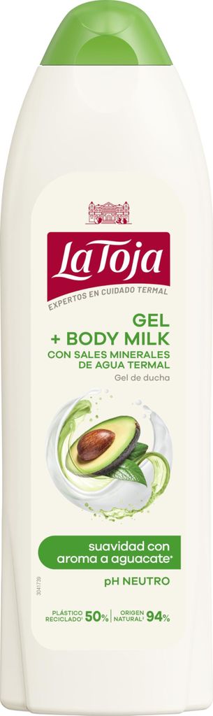 AVOCADO sprchový gel + krém 600 ml Obrázek produktu 