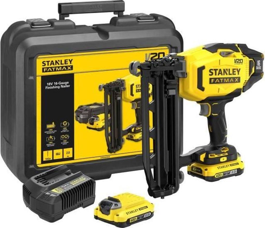 Cloueur de finition sans fil Stanley Fatmax, 18V, Clous Image du produit 