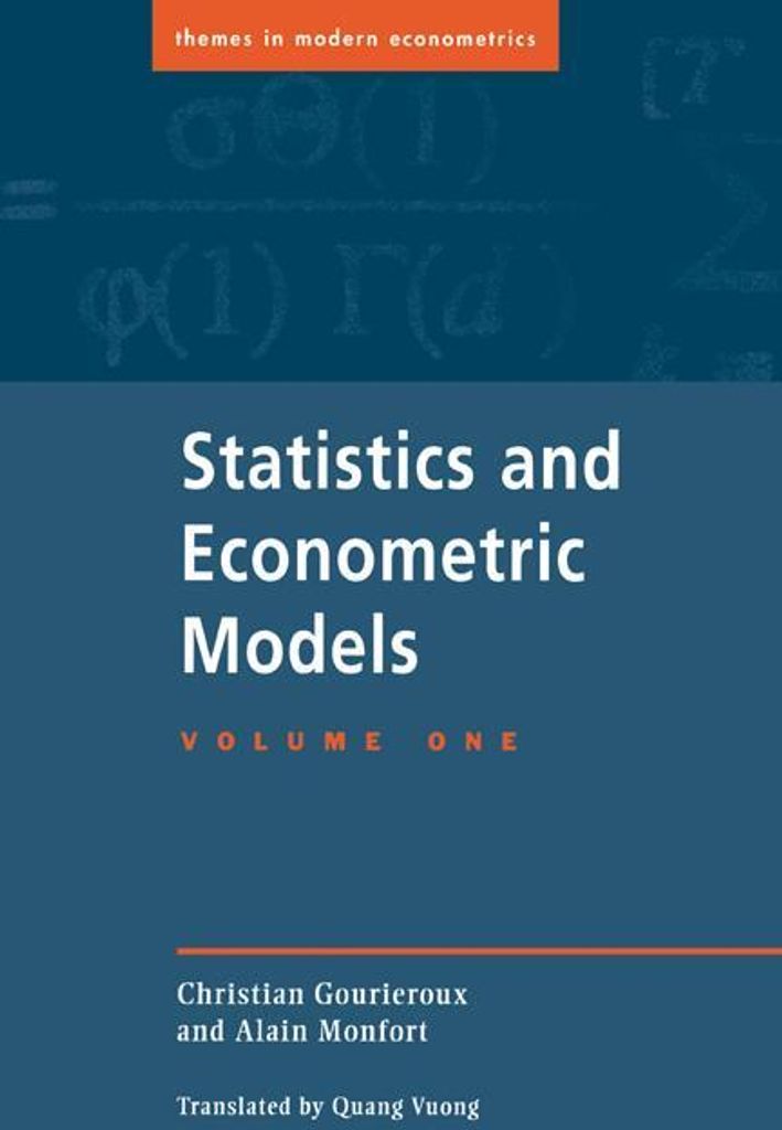 Statistics and Econometric Models