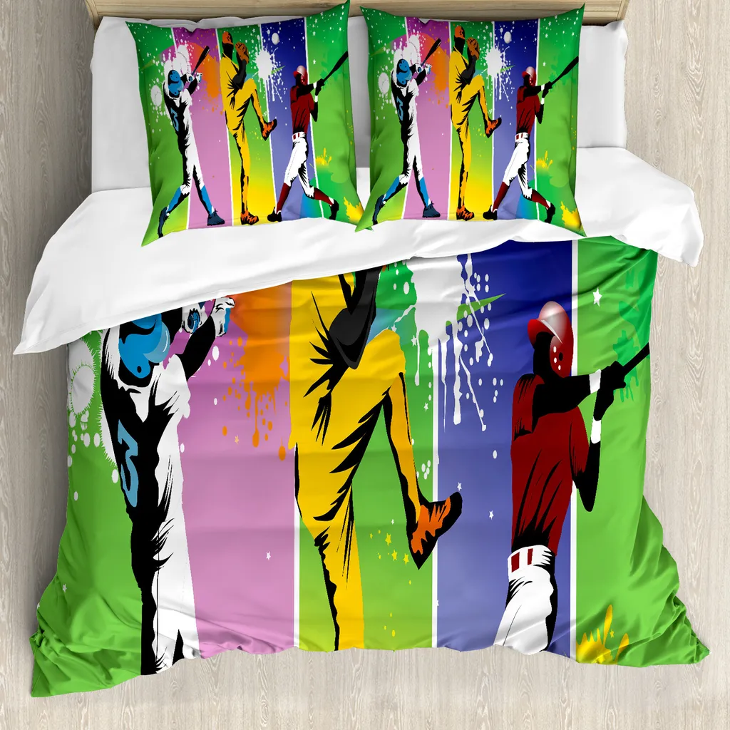 Set Letto Matrimoniale ABAKUHAUS Antiacaro - Resistente e Colorato