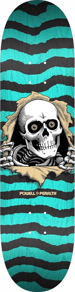 Powell Peralta Ripper Natural Turquoise – Deck 8.25" (Shape 248, K20)
