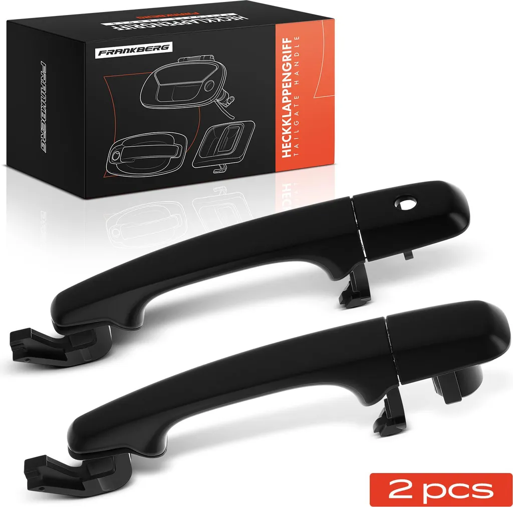 Frankberg 2x Poignée de porte Intérieure pour Volvo C30 S40 V50 XC60