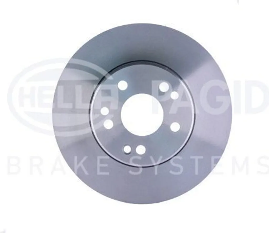 Disque de frein anti-vibration pour Mercedes Classe E W124 HELLA Pagid