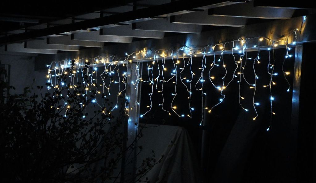 LED Eisregen Lichterkette 480er 12m Produktbild 9