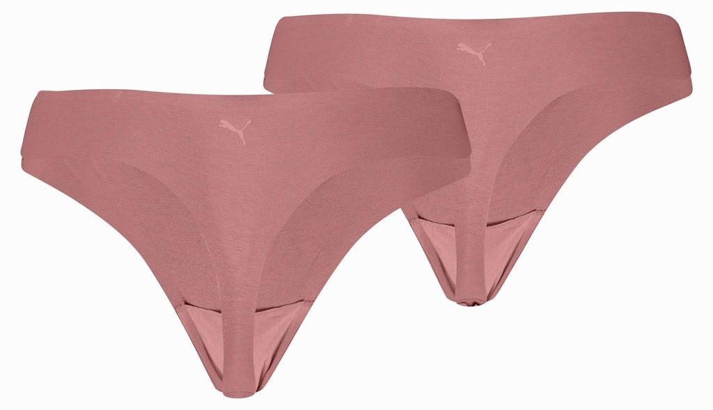 2er Pack PUMA Damen Invisible Ultra Soft Baumwolle Strings