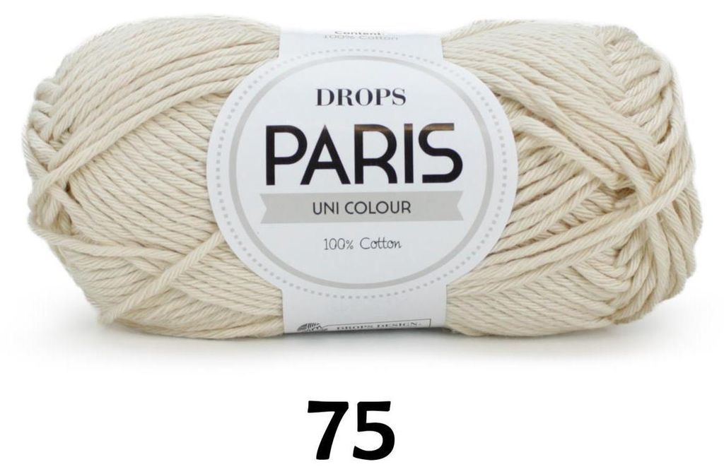 Drops Paris, (50g/75m) 75 sahne Produktbild 