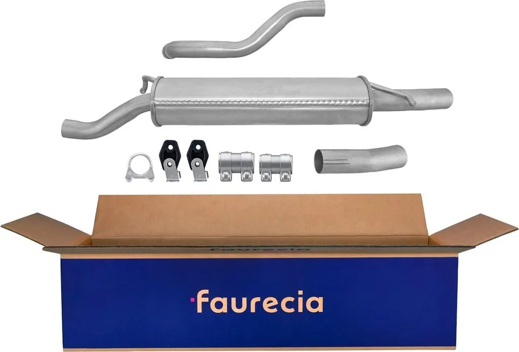 Pot d'échappement arrière pour SEAT CORDOBA - Qualité Faurecia OEM
