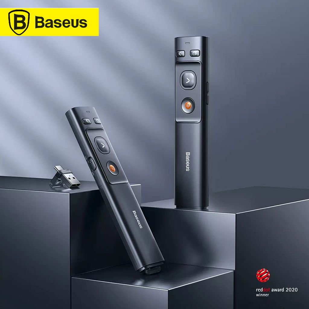 Baseus Presenter Laserpointer USB Typ C Powerpoint Fernbedienung Präsentation 