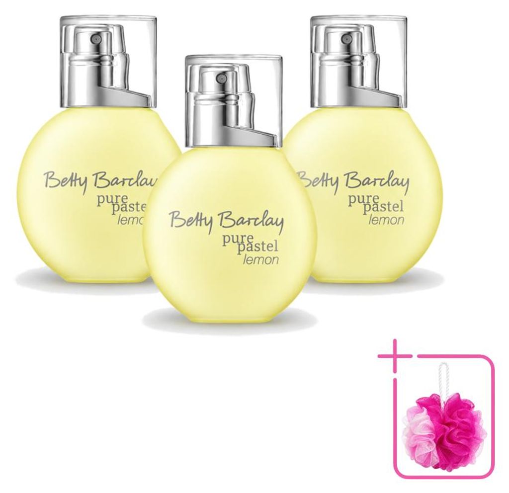 3 confezioni di Betty Barclay Pure Pastel Lemon Eau de Immagine del prodotto 