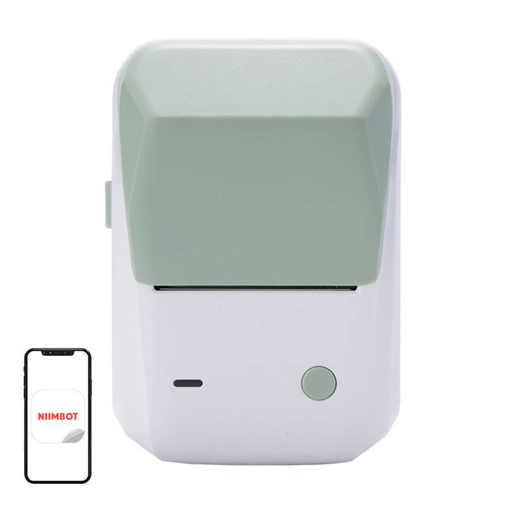 Niimbot B1 kabelloser Etikettendrucker (grün) Produktbild 