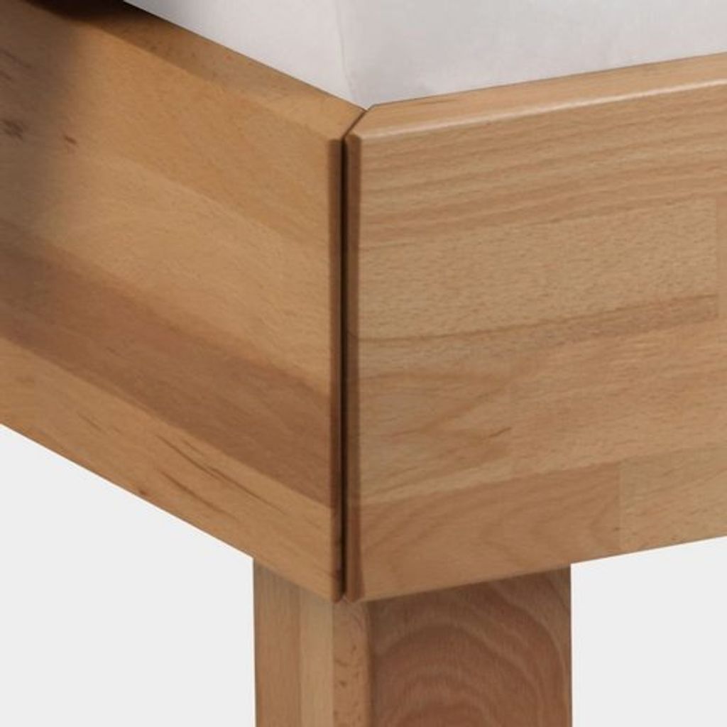 Futonbett Judith Bett Futonliege Kernbuche Massiv geölt Produktbild 4