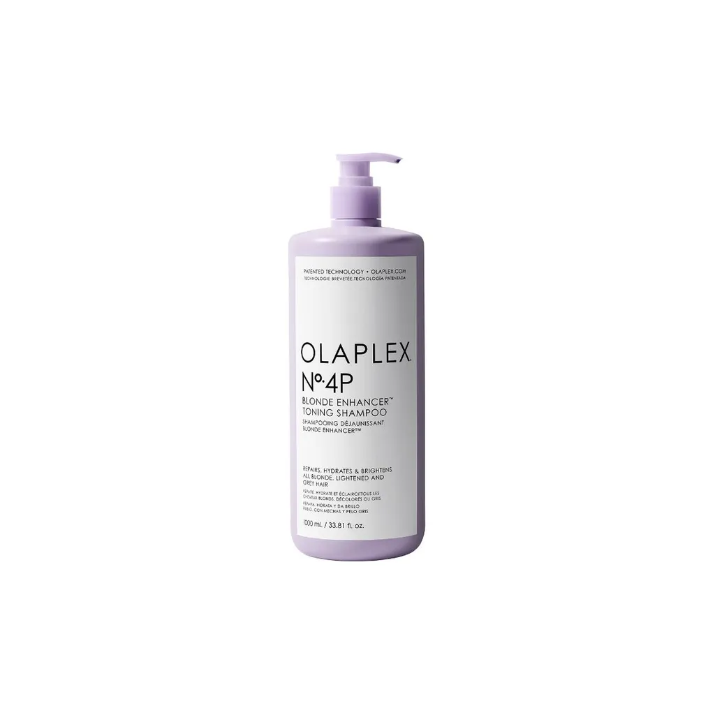 Olaplex No 4P Blonde Enhancer Toning Shampooing Violet Format 1000ml