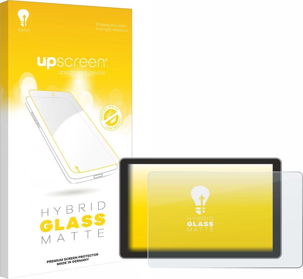 upscreen Entspiegelungs Schutzglas für Victron Energy GX Touch 70 BPP900455070 Schutzfolie Panzer Folie Glas Display Schutz matt
