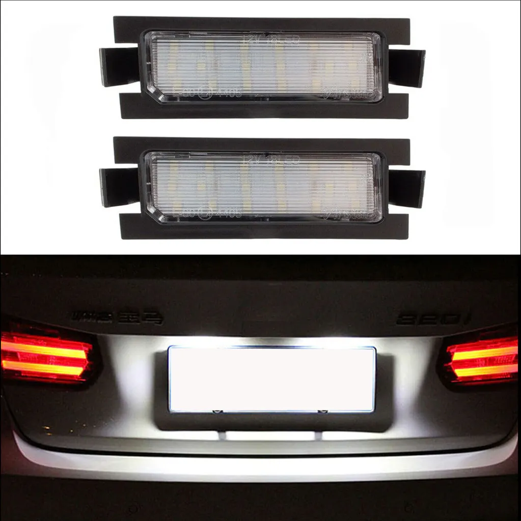 Luci targa a LED 2x 18SMD per Hyundai i30 II / Kia Ceed II