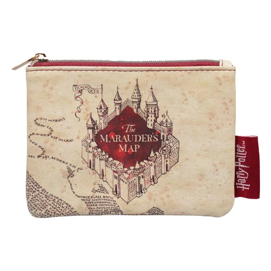 Mini porte-monnaie Harry Potter Marauders Map pour ne plus perdre sa monnaie
