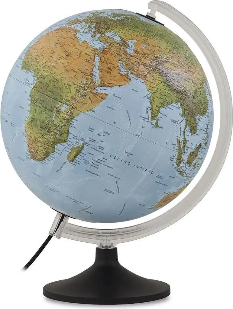 Globe terrestre lumineux Urano Relief Ø 30 cm avec relief 3D - 4