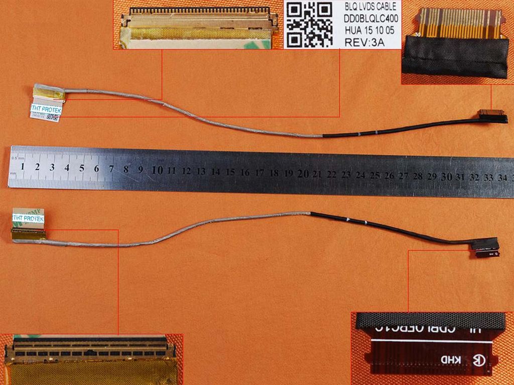 Displaykabel Bildschirm Screen 40-PIN kompatibel für Toshiba Satellite L50-C-1T9, L50-C-2C5
