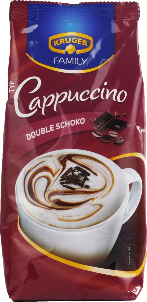 Krüger Family Cappuccino Double Schoko | 500-g-Beutel Produktbild 2