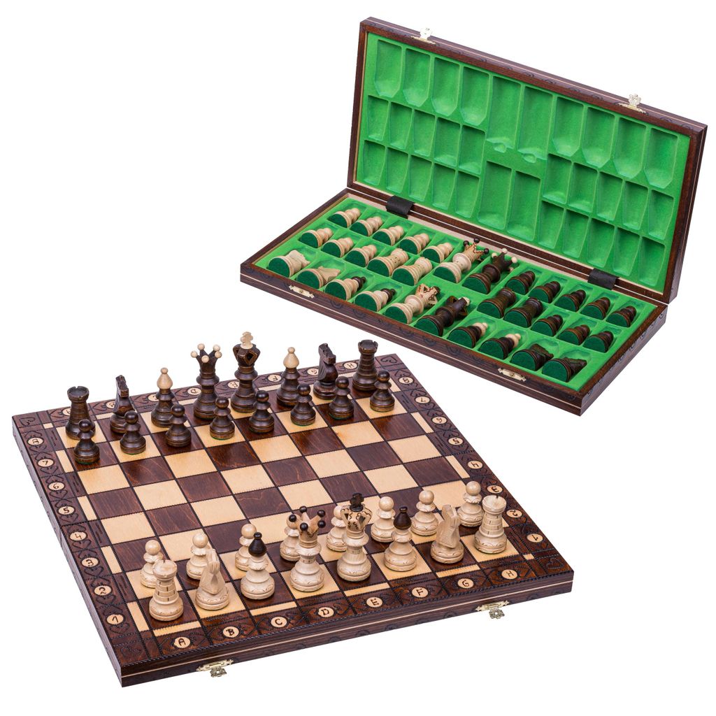 SQUARE - Jeu d'échecs en bois AMBASADOR AG - Échiquier - 53 Image du produit 