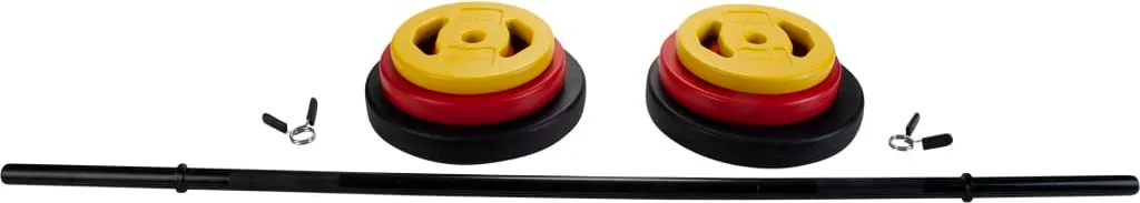 Haltères de musculation 20 kg Pure2Improve - Set de poids modulables - 6