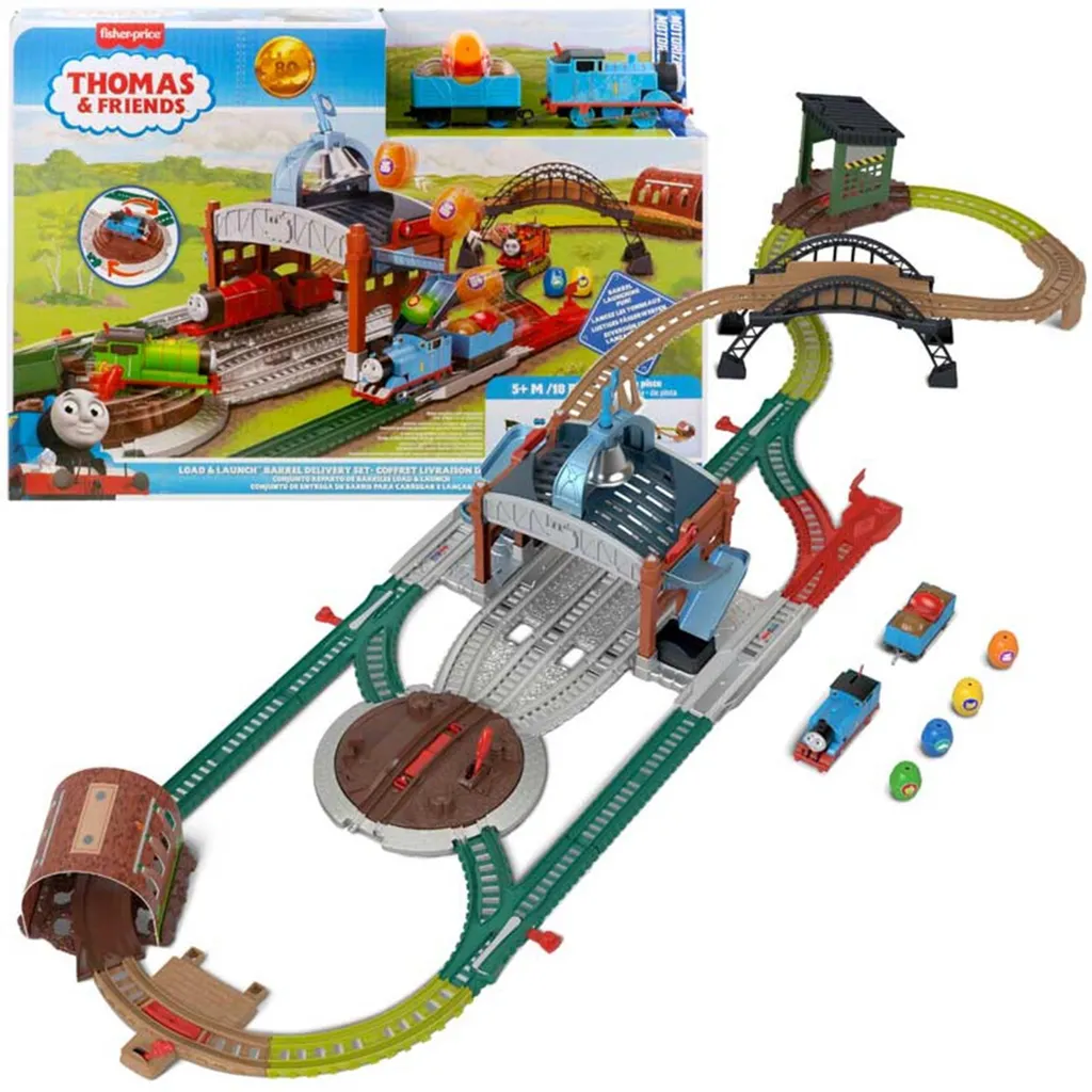 Extension rails Tom et ses amis JDF26 pour circuit de train sans panne