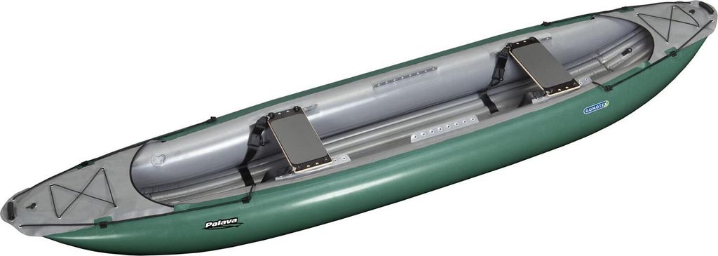 Gumotex Palava 2er Kanadier Schlauchboot Trekking Kanu Grün Produktbild 