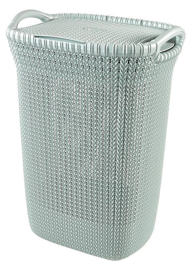 Knit Wäschebox, 57L bleu brumeux Image du produit 