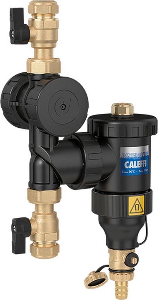 Caleffi DIRTMAGPLUS | Schlammabscheider Ø22mm | Magnet + Schmutzfänger