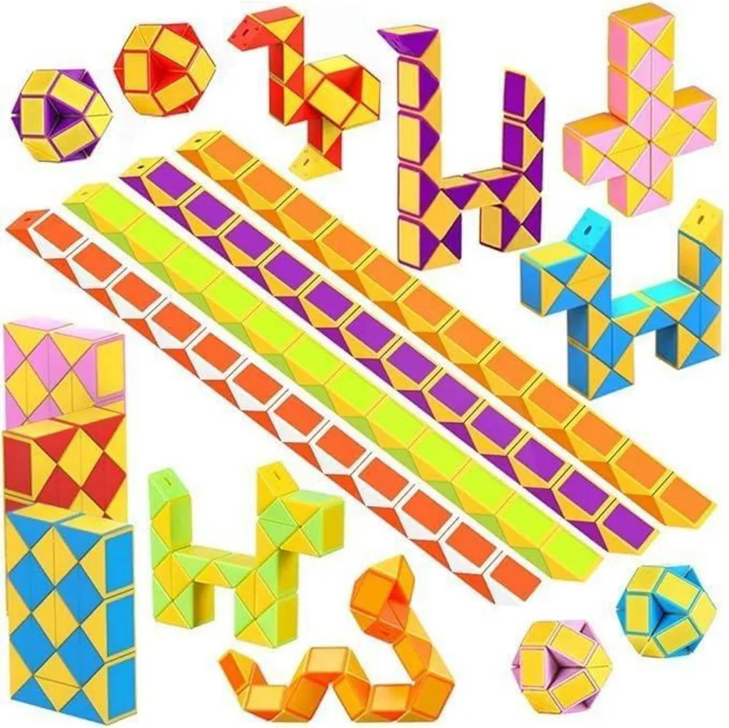 Gadget Compleanno Bambini WEARXI - Set 20 Magic Snake Creative